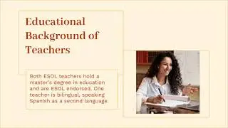 overview of the ESOL Program Video Part 1