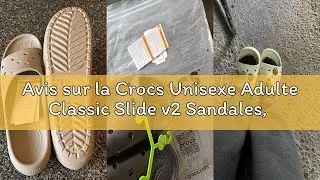Avis sur la Crocs Unisexe Adulte Classic Slide v2 Sandales, Pink Milk, 39/40 EU