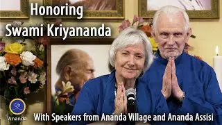 Honoring Swami Kriyananda - A Beautiful Program from Ananda Village and Ananda Assisi