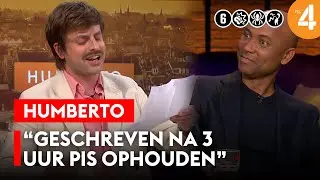 Joost Oomen draagt LEGENDARISCH gedicht voor | Humberto | RTL Talkshow