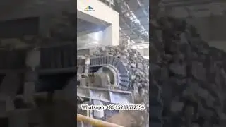 Granite stone mining and crushing production line, large crushing ratio, high yield