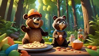 A Bear Who Loved to Bake 🐻🍪 | Sweet Nursery Rhyme for Kids