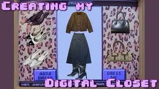 Digitally cataloging my ENTIRE wardrobe to become THAT girl for 2025