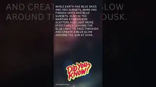 Mars Has BLUE Sunsets!