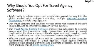 Travel Software