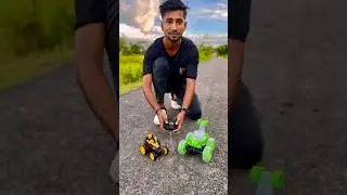 Remote control stunt car testing🔥