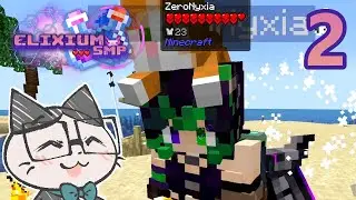 THEY KEEP TELEPORTING ME! | Project Elixium SMP: Minecraft (Part 2) | Twitch Livestream | Vtuber