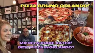 Pizza Bruno Orlando Review! Best Pizza in Orlando!  Michelin Guide Recommended!