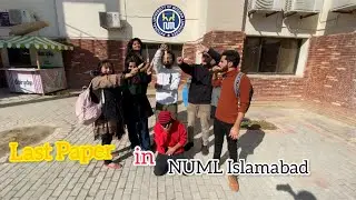 Last Paper In University || NUML University Islamabad || Vlog 03