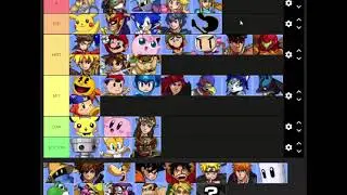 ssf2 tier list definitiva 2/2