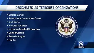 Trump administration labels 8 Latin American cartels as 'foreign terrorist organizations'