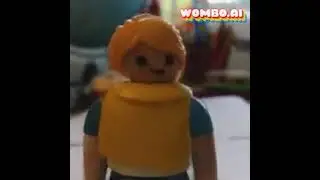 WOMBO.AI funny Moment, Playmobil?