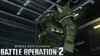 Mobile Suit Gundam Battle Operation 2 - Zaku II (LV1) ALL MOVES