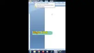 How to Show or Hide the Ribbon in ms word