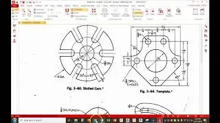 Slotted Cam - Template - Cover Plate (AutoCAD Web App)