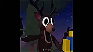 Bear VS. Deer ☠️ #99nightintheforest #edit #roblox