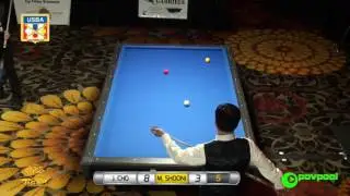 #25 &bull; M. SHOONI vs J. H. CHO - 2017 USBA 3-Cushion National Championship