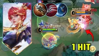 HANABI IS BROKEN!🔥1 HIT AND THEY&rsquo;RE GONE!! UNSTOPPABLE DAMAGE!!🔥Hanabi best build 2025 ~ MLBB