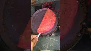 Paneer Beetroot Dosa😋😍 #mumbailifestyle #telugufoodie #foodie #shorts #teluguvlogs #yummy #foodlover