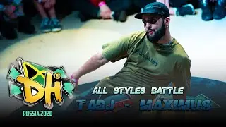 DANCEHALL INTERNATIONAL 202 RUSSIA | ALL STYLES BATTLE | TADJ [WIN] VS MAXIMUS
