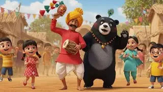 Kaalu Madari Aaya | कालू मदारी आया | Jojo Rhymes Presents Dancing Monkey Fun for Kids