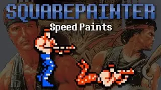 Contra Speed Painting - Squarepainter
