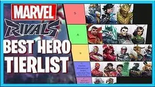 Marvel Rivals NEW UPDATED TIER LIST! BEST and WORST HEROES MARCH 2025