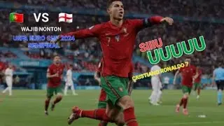 NO EDITING WAJIB NONTON !!! FOOTBALL LEAGUE 2024 : UEFA EURO 2024 SEMIFINAL  [PORTUGAL VS ENGLAND]