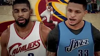 NBA 2K16 MyCAREER NBA Finals #1 - BROKE KYRIE ANKLES!! My Team Is TROLLING ME!!