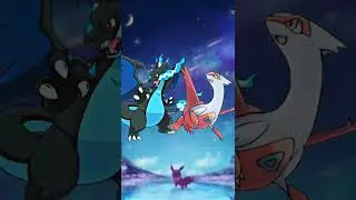 Who is strongest mega Charizard vs God Pokemon#pokemon #shorts #myopinion