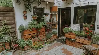 Beautiful Small Rustic Farmhouse Veranda Garden Ideas to Transform Your Outdoor