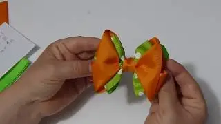 Como Hacer* MOÑOS * Pequeños Fáciles idea Escolar🎀🐜MOÑO 2020 de cinta Gros