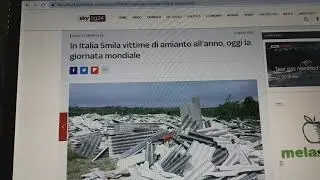 Tumori per Amianto mesotelioma:  Ilva di Taranto e Fibronit a Bari. #mesotelioma #amianto Eternit