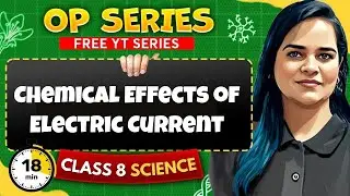 Class 8 Chemical Effects of Electric Current | Chemistry By Reena Ma'am