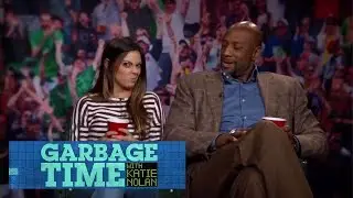 Alonzo Mourning Teaches Katie to Mean Mug