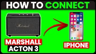 How To Connect Marshall Acton 3 To iPhone (How To Pair Marshall Acton 3 To iPhone)