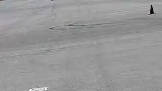 Mikey slidin in 89' S13 Silvia at AHG Perth Westrn Australia