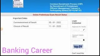 IBPS PO Prelims result out!!