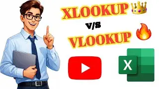  XLOOKUP vs VLOOKUP 🔥| कौन सा Excel Formula Best है? | VLOOKUP खत्म? 😱 XLOOKUP क्यों है बेहतर #excel