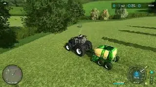 FS22 - GRASSLANDS 22 #34 | KRONE BALER PART 3