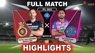 RCB vs RR 39TH MATCH HIGHLIGHTS 2022 | IPL 2022 BANGALORE vs RAJASTHAN 39TH MATCH HIGHLIGHTS #RCBvRR