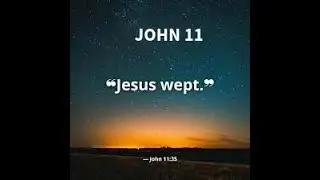 JOHN CHAPTER 11  RAISING OF LAZARUS FROM THE DEAD