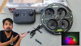 Remot control ufo drone🛸🛸👽👽 unboxing.. Aditya Experiment