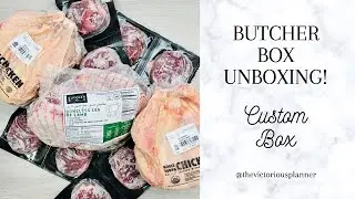 Meat Subscription Box Unboxing! | BUTCHERBOX | Carnivore Diet products