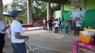 Community Dance (Purok officers oath taking 