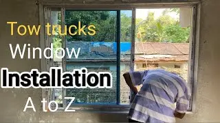 Aluminium Window Installation | Aluminium window fitting | #home #aluminium #windows #youtube