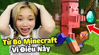 Noob Ruby Từ Bỏ MINECRAFT Chỉ V&igrave; Điều N&agrave;y...😰