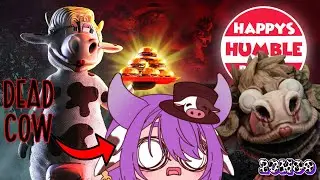 The Irony is not lost on me, Cow Vtuber Plays Happy's Humble Burger Farm