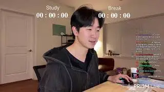 미국 의대생 스터디윗미 Study with me: Pomodoro 50, 10