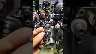 CNC Spring Forming Machine for PCB Touch Springs | Xinding Spring Machinery #springmachinefactory